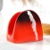 Set for spices "premium crooked" 5 items, red