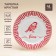 New Year's plate SL Home "Great Time", staged, d = 27 cm, porcelain