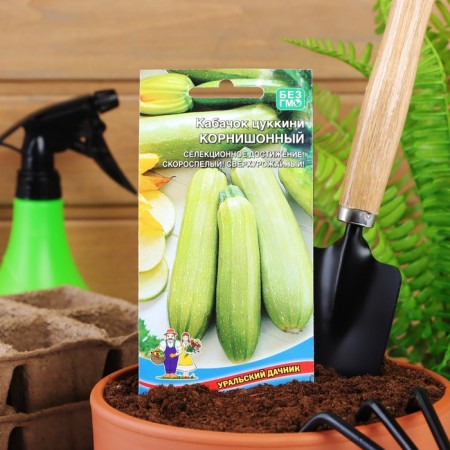 Semen zucchini "Cornish", 6 pcs.-4