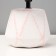 Board lamp "Adelela" E14 40W white-pink 15x15x29 cm