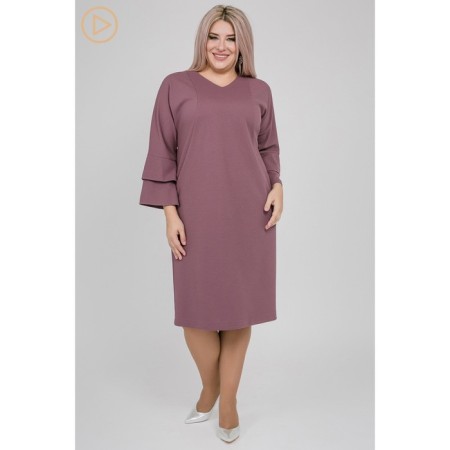 Women's dress, size 62, lilac color