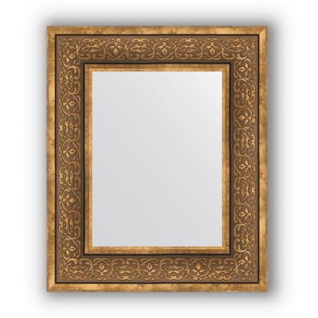 Mirror in the baguette frame - bronze monogram 101 mm, 49 x 59 cm, evoForm