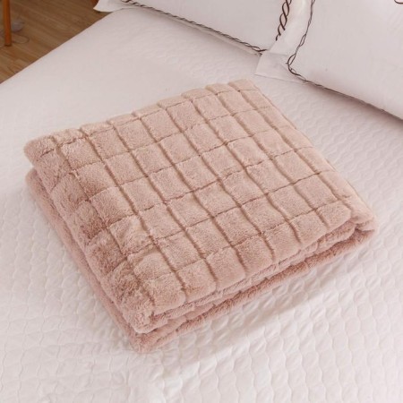 Madeline bedspread, 220x240 cm size, beige color-8