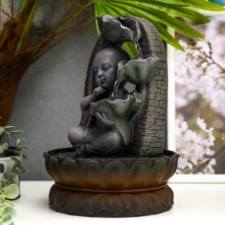 Fountain "Little Buddha" h = 30 cm 30x20 cm-1