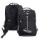 School backpack, 39 x 26 x 19 cm, Grizzly, ergonomic back, laptop department, black