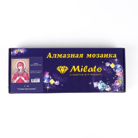 Diamond mosaic "Semi -Street" 30x40 cm, 34 colors-1