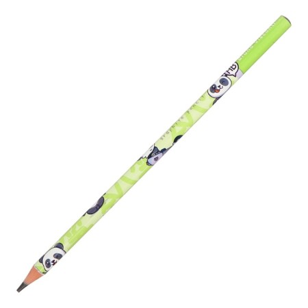 Pencil b/g design BrunovisConti Kawaii Animals. Panda, Circle, Hb, 3mm-1