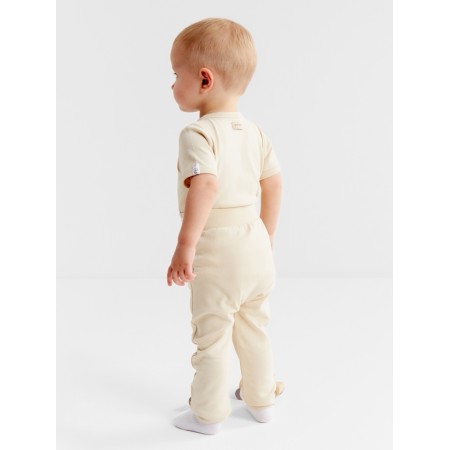 Children's pants Minaku "Nature", beige color, height 62-68 cm-8