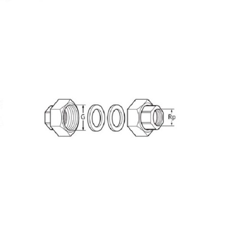 Wilo DU1 1/4 "x2" pump.-1