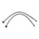 Comer for the Accoona A9090-2 sink, single-leaf, brass, chrome