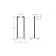 ARTIK Grani 4010 toilet paper holder, suspended, chrome