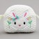 Children's bag "Bunny with a bow", 20 cm, white color