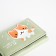 Baby wallet on the button, green color