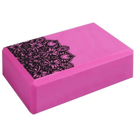 Sangh yoga block, 23 × 15 × 8, pink color-12