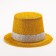 Carnival hat "Cylinder", on an elastic band, Mix colors