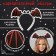 Carnival set "Bat Mouse": cape, rim, stockings
