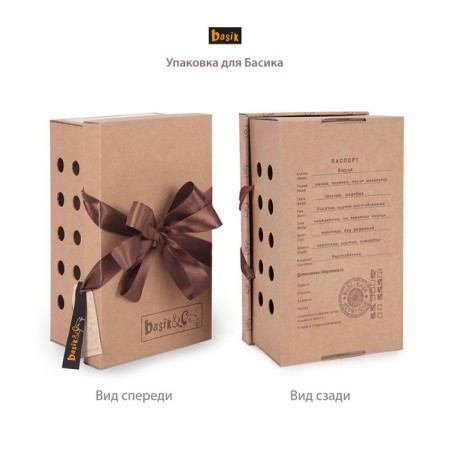 Soft toy "BASIC in a quilted cap-ear", 22 cm-4