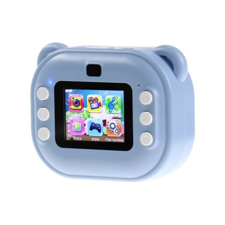 Mini-printer with a camera LPR-21, tour-s, tape, strap, blue-3