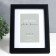 Photo frame Plastic "Gloria" 15x20 cm, with a paspartm, black