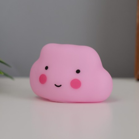 Night "Cloud" 2W LED LR44 pink 3.5x5x4cm
