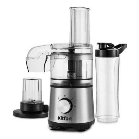 Kitfort KT-1386, 400 watts, 0.6/0.5/0.2 l, silver-black