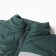 The vest insulated for boys, the color is green, height is 110-116 cm
