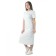 Female dress "in the moment", size 44, white color