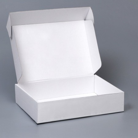 Self -charged box, white, 36.5 x 25.5 x 9 cm,-1