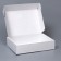 Self -charged box, white, 36.5 x 25.5 x 9 cm,