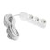 Extension cord Luazon Lighting Eco, 3 sockets, 10 m, 16 A, 3500 W, PVS 3x1 mm2, s/k