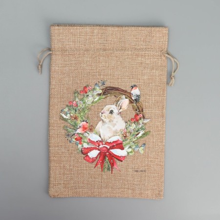 A bag of thermonacle "Bunny", 16 x 24 cm +/- 1.5 cm, New Year-5