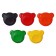 Loves wax 6 colors 48 pieces, carioca "Baby", curly, hypoallergenic, for kids, container