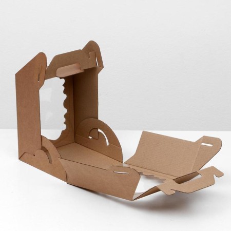 Confectionery packaging, craft, 18 x 18 x 22 cm-1