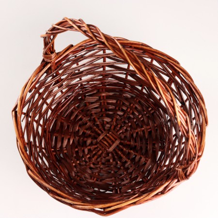 A set of baskets of 3 pcs, 37x34x14.5/12xh34 cm, brown, willow-5