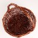 A set of baskets of 3 pcs, 37x34x14.5/12xh34 cm, brown, willow