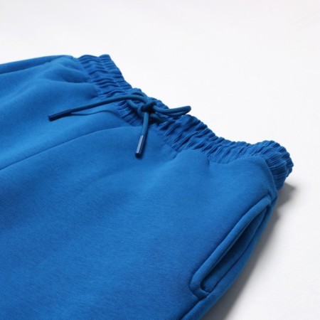 Women's costume (sweatshirt/trousers) is launched, the color is bright blue, rr m (44-46)-7