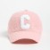 Basebolka Women's warm minku lamb, size 56-58, pink color
