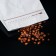 A package for coffee, tea, eight -shirt with a flat bottom, black, 13.5 x 14.5x 8 cm, 300 μm