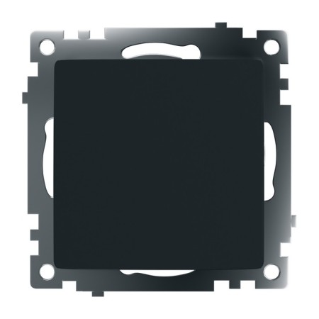 1-clavy switch (mechanism) 250V, 10A, Stekker series Catherine, GLS10-7103-05, black-1