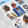 A set of paper stickers “for boys”, 11 x 15.5 cm, 10 sheets
