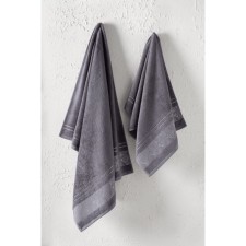 Tainted Bamboo Arya Home Giza, 550 g, size 50x90 cm, the color is light-purple