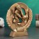Stele "male volleyball" 14x4x17cm