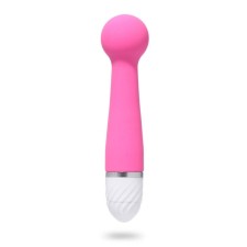 Massage vibrator, 17.2x4x4 cm, pink