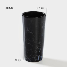 Ceramic “VEAL” glass, 400 ml, D = 7 cm