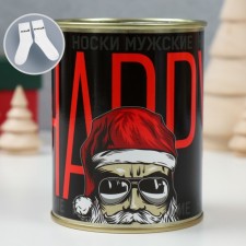 A gift of socks with a print at the Bank 