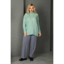 Брюки женские, размер 52, цвет серый