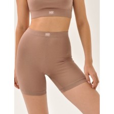 Cowards shorts Women's Mirey, size 46, brown color