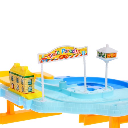 Railway "Entertainment Park", works from batteries-5