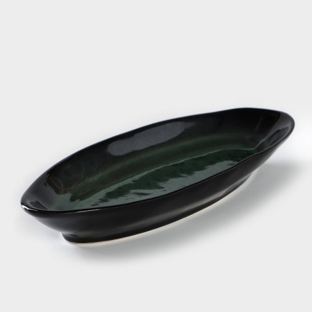 Porcelain Notte Porcelain dish, 11.5 × 28 cm