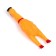 Toy squeak "chicken pirate" for dogs, 16.5 cm, yellow